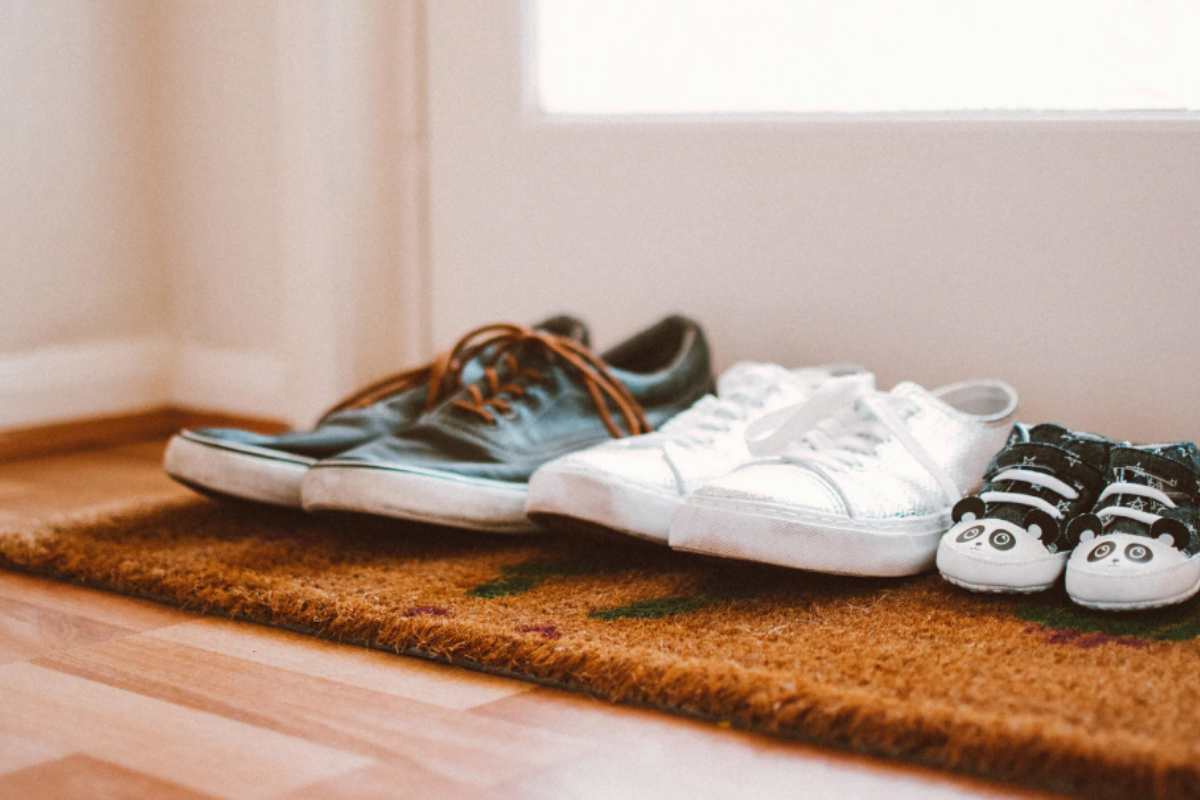 Scarpe in casa
