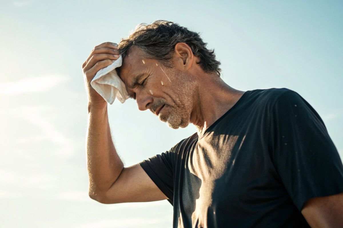 sudare tanto potrebbe essere una patologia